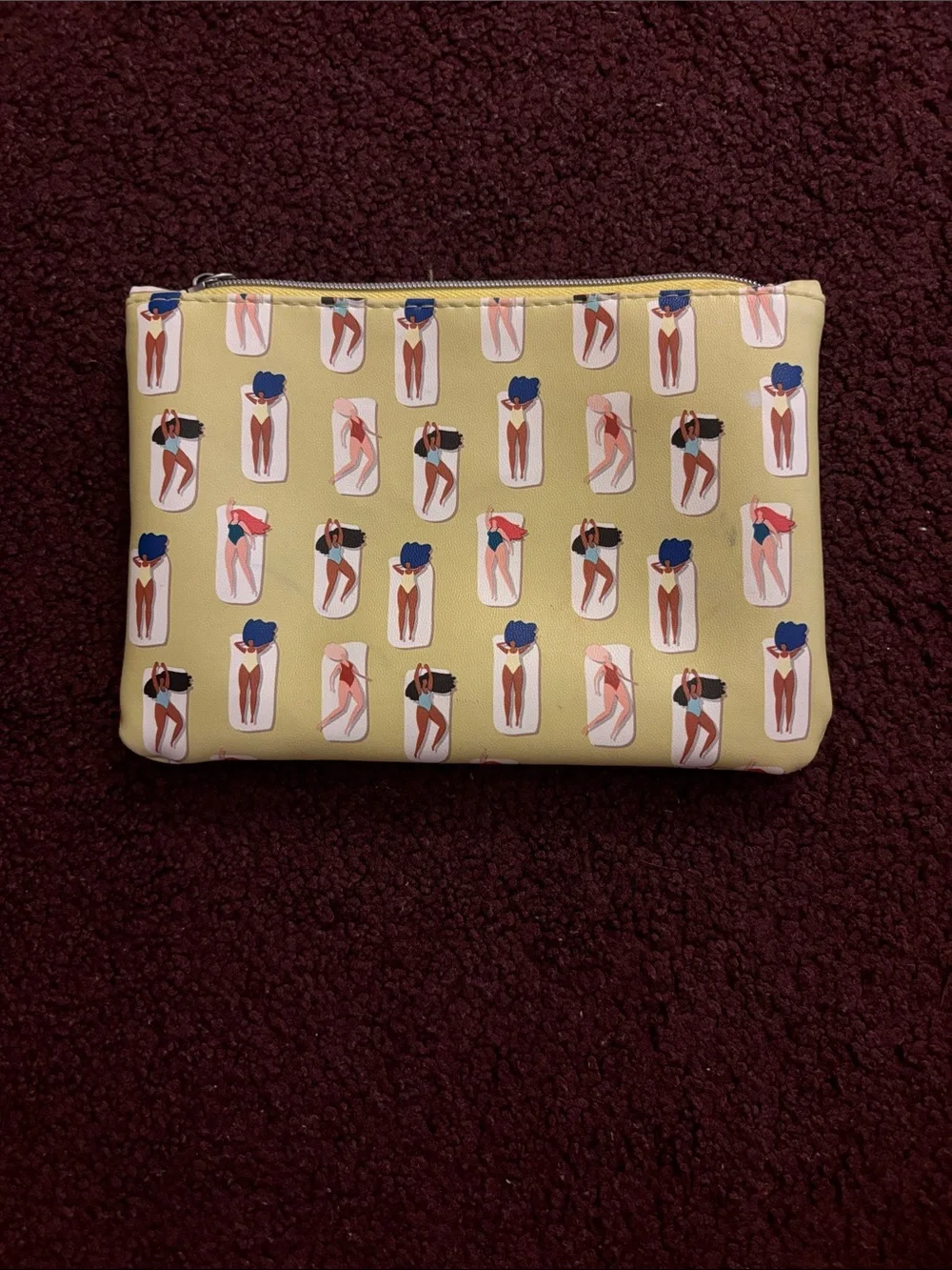 Summer makeup bag